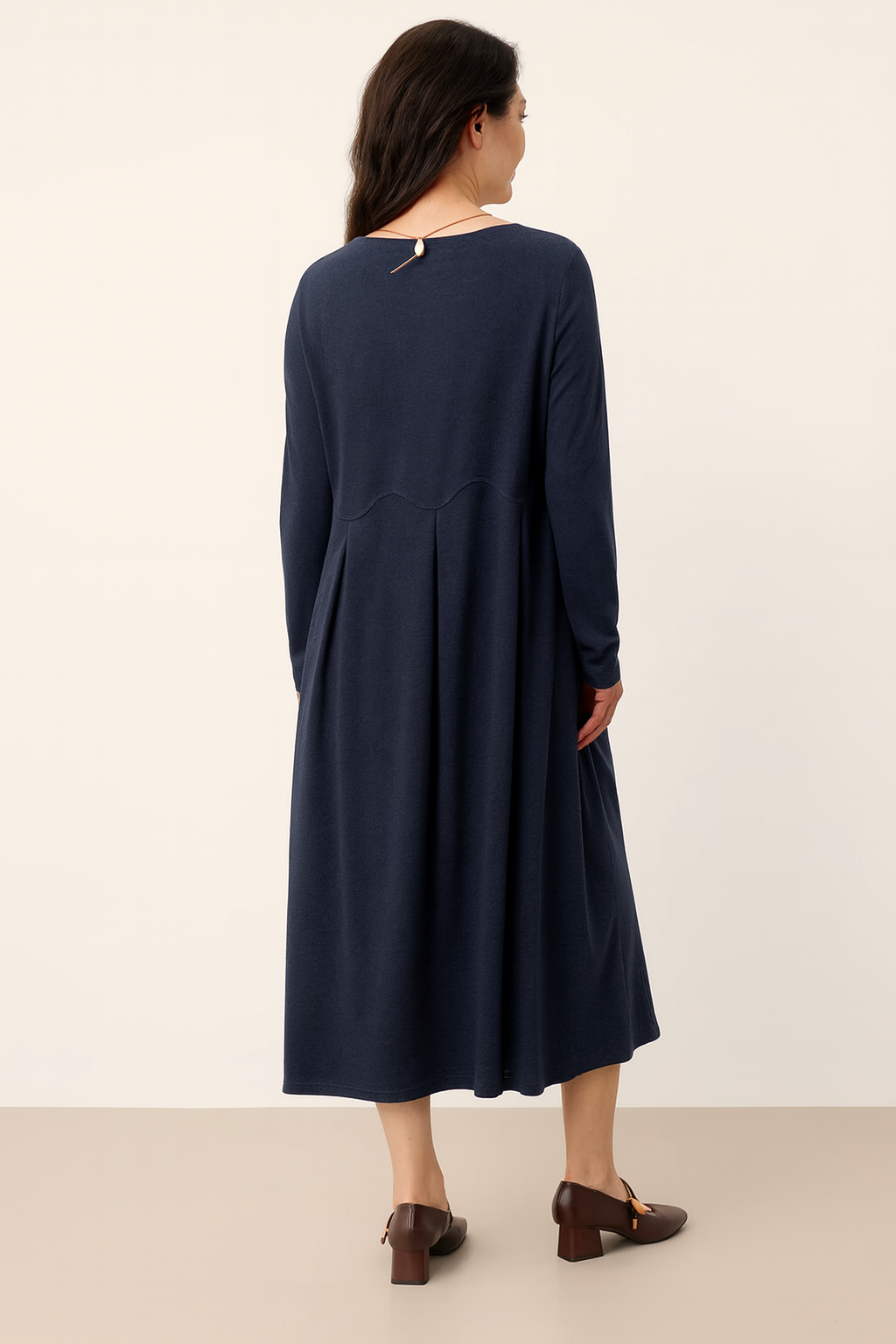 Elegant Knit Midi Dress