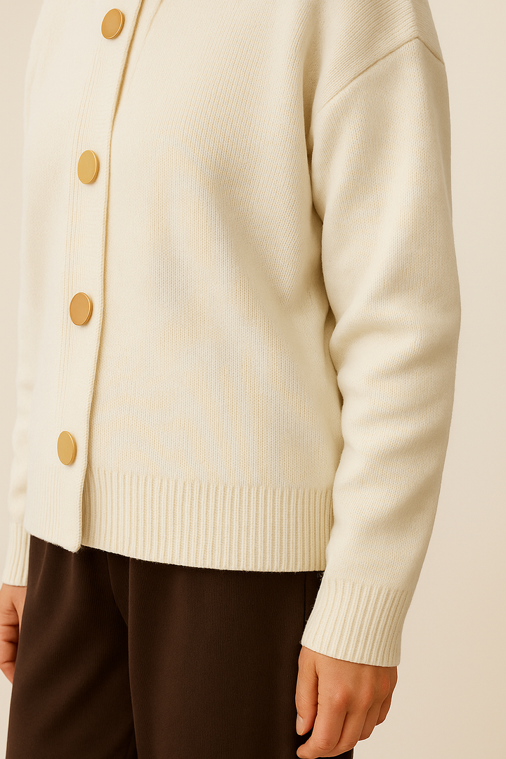 Classic Button Knit