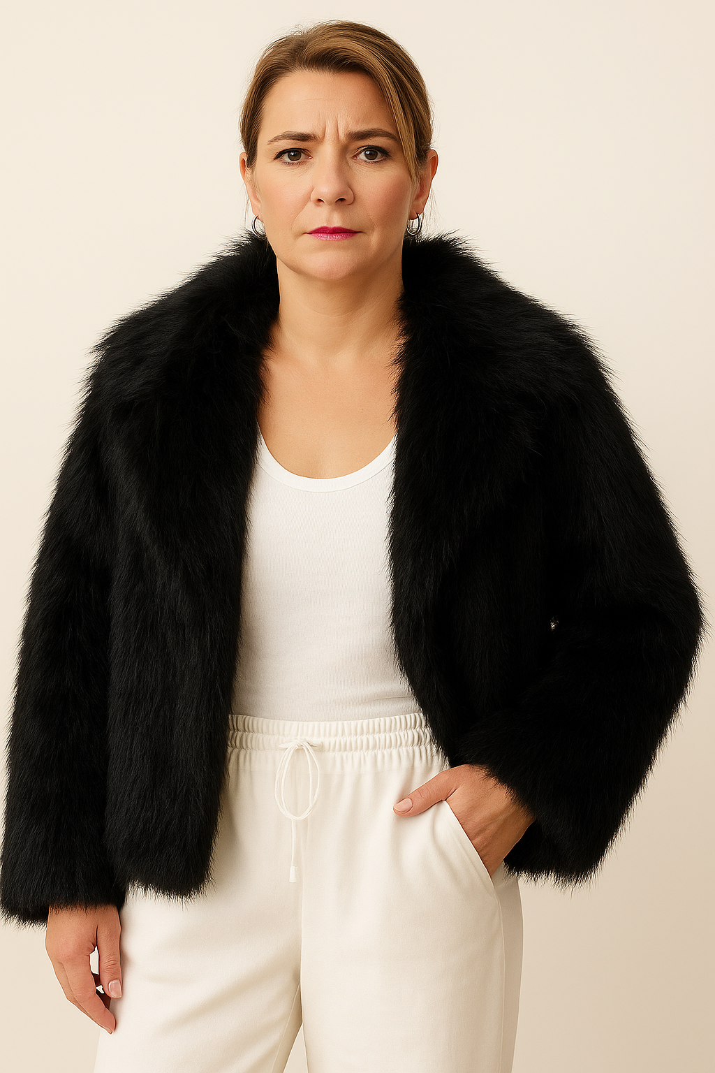 Faux Fur Jacket